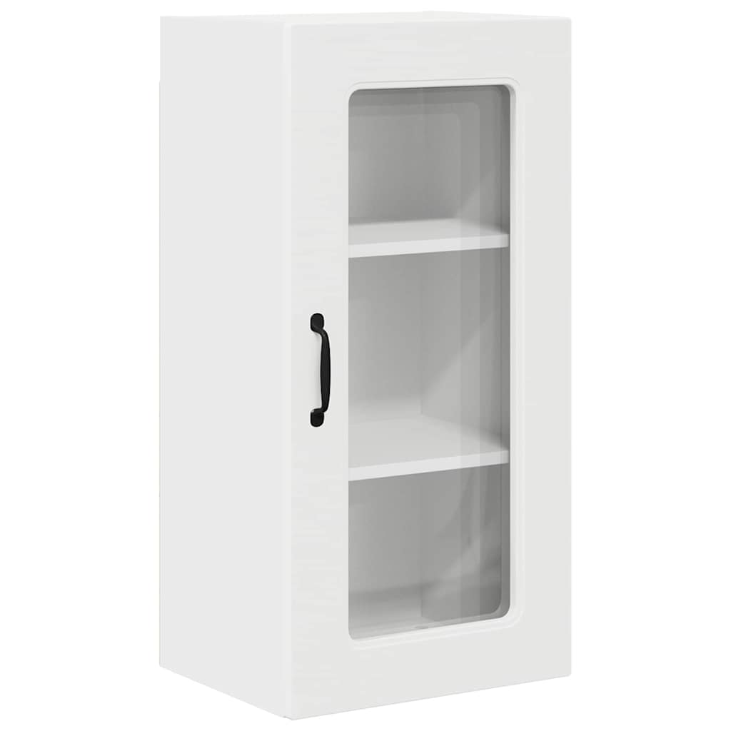 Mobile da cucina 2 pz-Set di 2 Armadio da cucina Bianco 40 x 31 x 80 cm Legno multistrato 585984