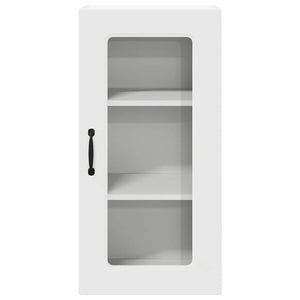Pensile cucina 2 pcs Bianco 40 x 31 x 80 cm Legno multistrato 884635