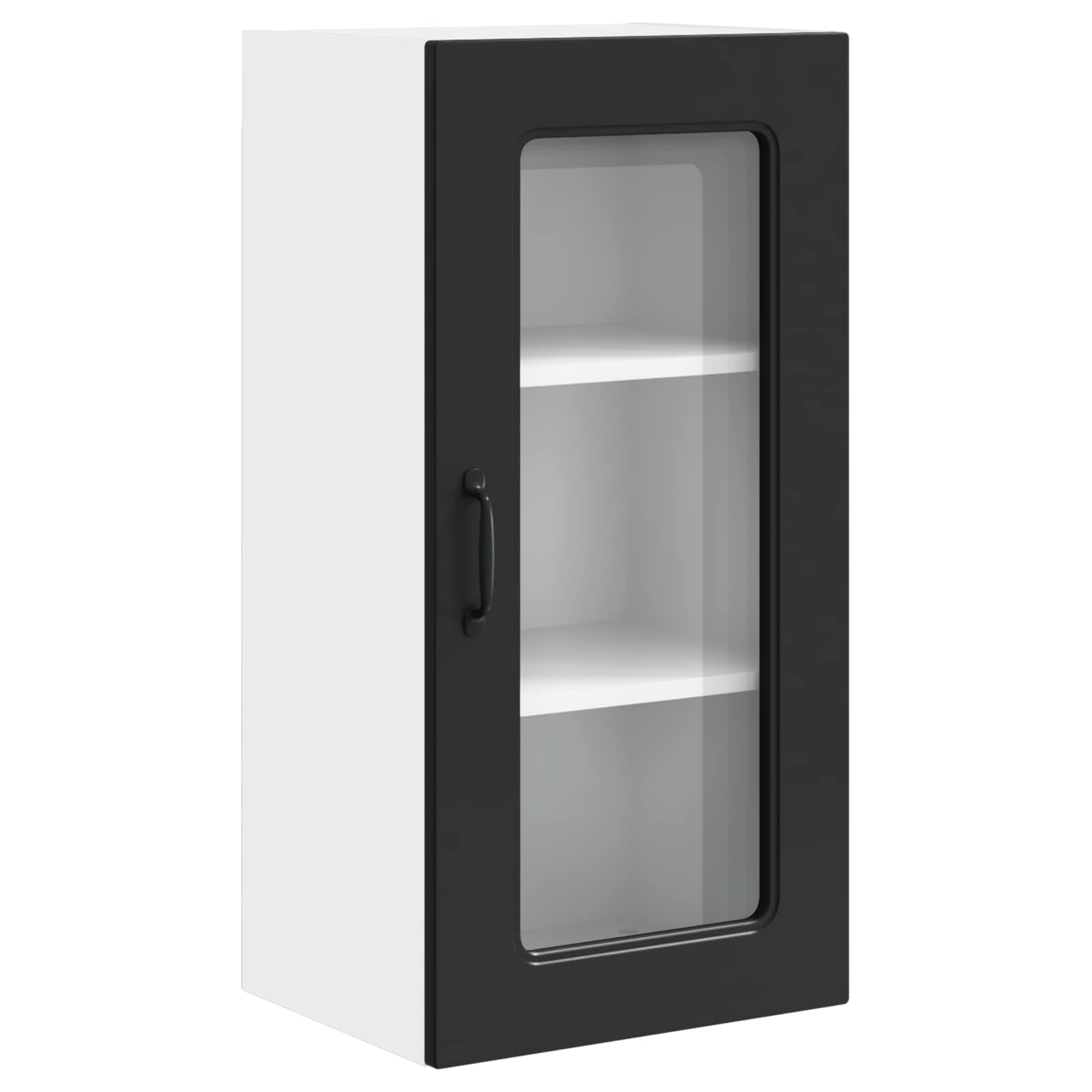 Mobile da cucina-Armadio da cucina Nero 40 x 31 x 80 cm Legno multistrato 802184