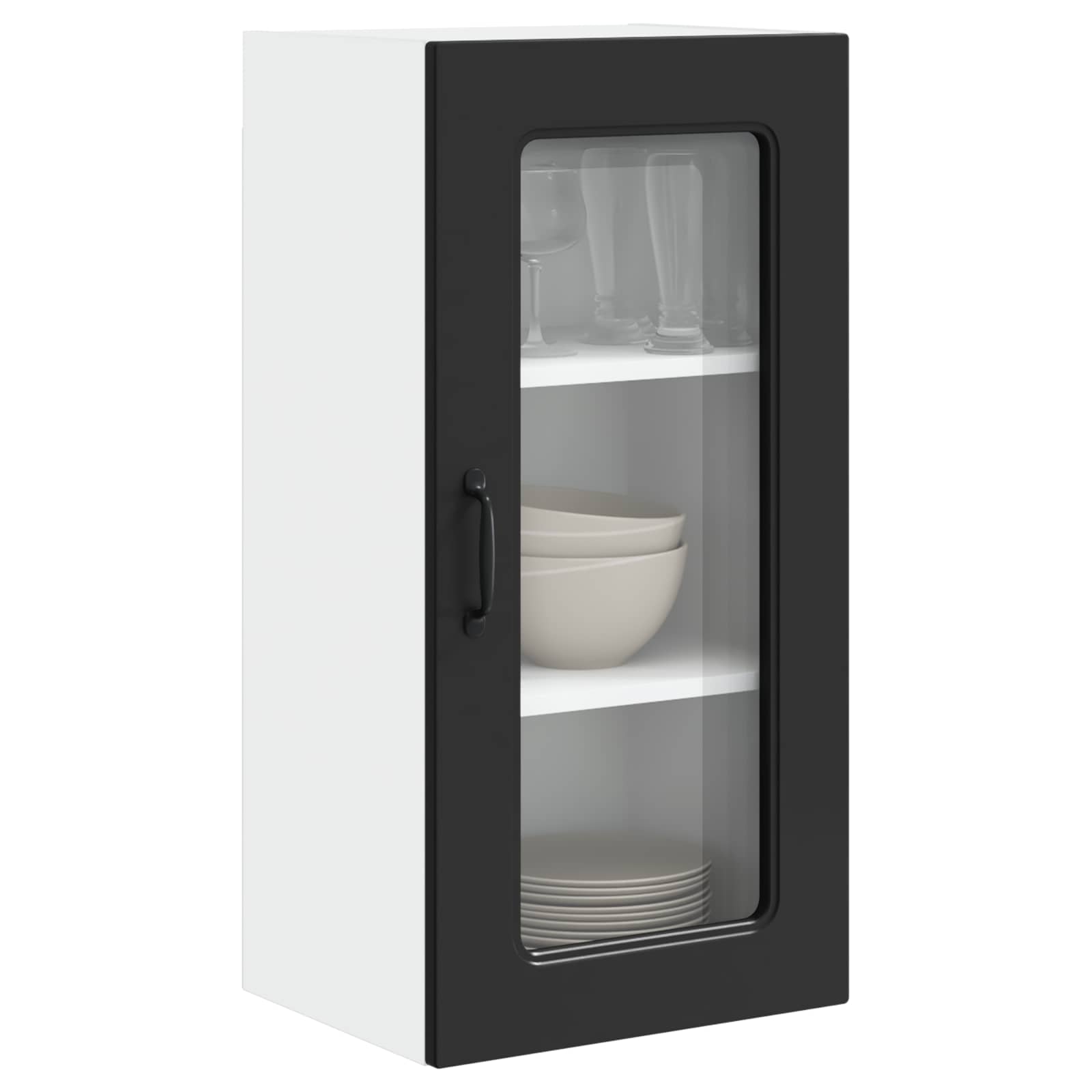Mobile da cucina Nero 40 x 31 x 80 cm Legno multistrato 884636