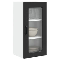 Mobile da cucina 2 pcs Nero 40 x 31 x 80 cm Legno multistrato 884637