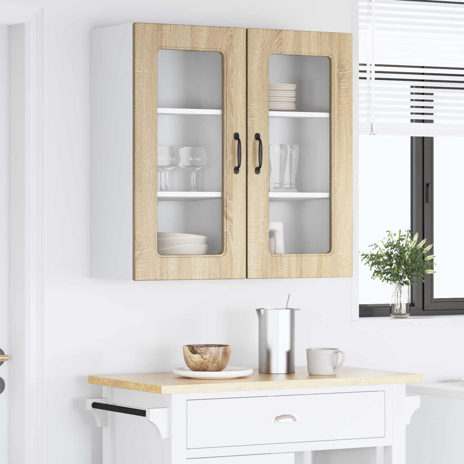 Mobile da cucina 2 pcs Rovere Sonoma 40 x 31 x 80 cm 884639