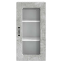Mobile da cucina con lo scaffale Grigio cemento 40 x 31 x 80 cm 884640
