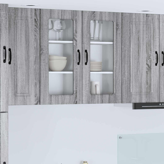 Mobile da cucina con lo scaffale Grigio Sonoma 40 x 31 x 80 cm 884646