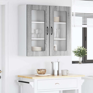 Mobile da cucina 2 pcs Grigio Sonoma 40 x 31 x 80 cm 884647