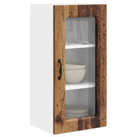 Mobile da cucina 2 pz-Set di 2 Armadio da cucina Legno vecchio 40 x 31 x 80 cm 477120
