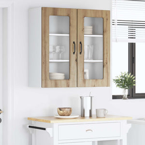 Mobile da cucina 2 pcs Rovere artigianale 40 x 31 x 80 cm 884653