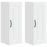 Mobile da cucina 2 pz-Set di 2 Armadio da cucina Bianco 30 x 31 x 80 cm Legno multistrato 339337