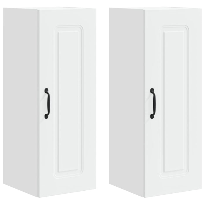 Mobile da cucina 2 pz-Set di 2 Armadio da cucina Bianco 30 x 31 x 80 cm Legno multistrato 339337