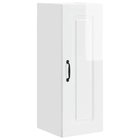 Mobile da cucina con lo scaffale Bianco Lucido 30 x 31 x 80 cm 884662