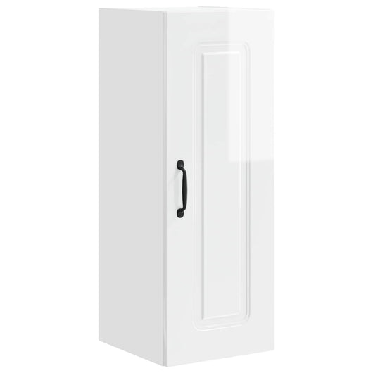 Mobile da cucina con lo scaffale-Armadio da cucina Bianco Lucido 30 x 31 x 80 cm 945604