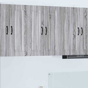 Mobile da cucina 2 pcs Grigio Sonoma 30 x 31 x 80 cm 884667