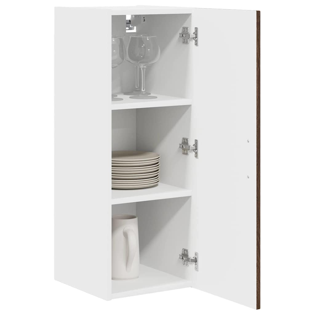 Mobile da cucina con lo scaffale Rovere Marrone 30 x 31 x 80 cm 884668