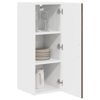Mobile da cucina 2 pz-Set di 2 Armadio da cucina Rovere Marrone 30 x 31 x 80 cm 642303