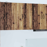 Mobile da cucina 2 pcs Legno vecchio 30 x 31 x 80 cm 884671