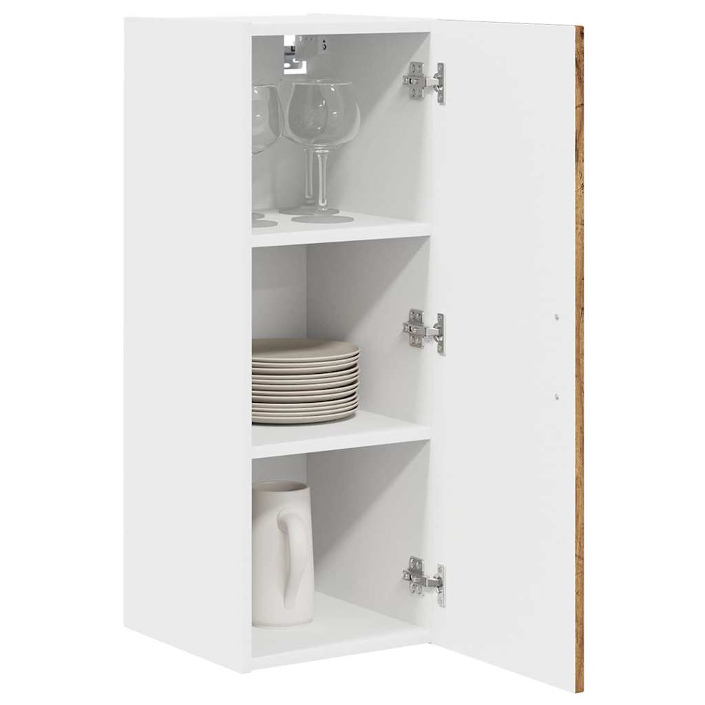 Mobile da cucina 2 pz-Set di 2 Armadio da cucina Legno vecchio 30 x 31 x 80 cm 779534