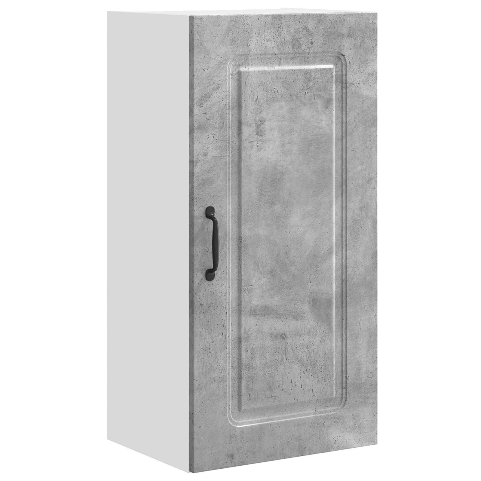 Mobile da cucina con lo scaffale Grigio cemento 40 x 31 x 80 cm 884677