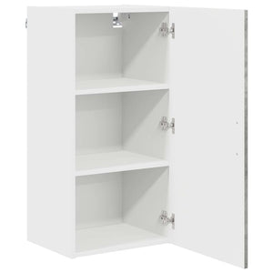 Mobile da cucina con lo scaffale-Armadio da cucina Grigio cemento 40 x 31 x 80 cm 947172