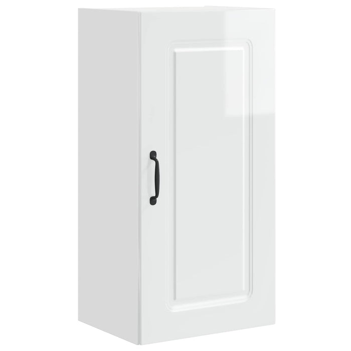 Mobile da cucina con lo scaffale Bianco Lucido 40 x 31 x 80 cm 884678