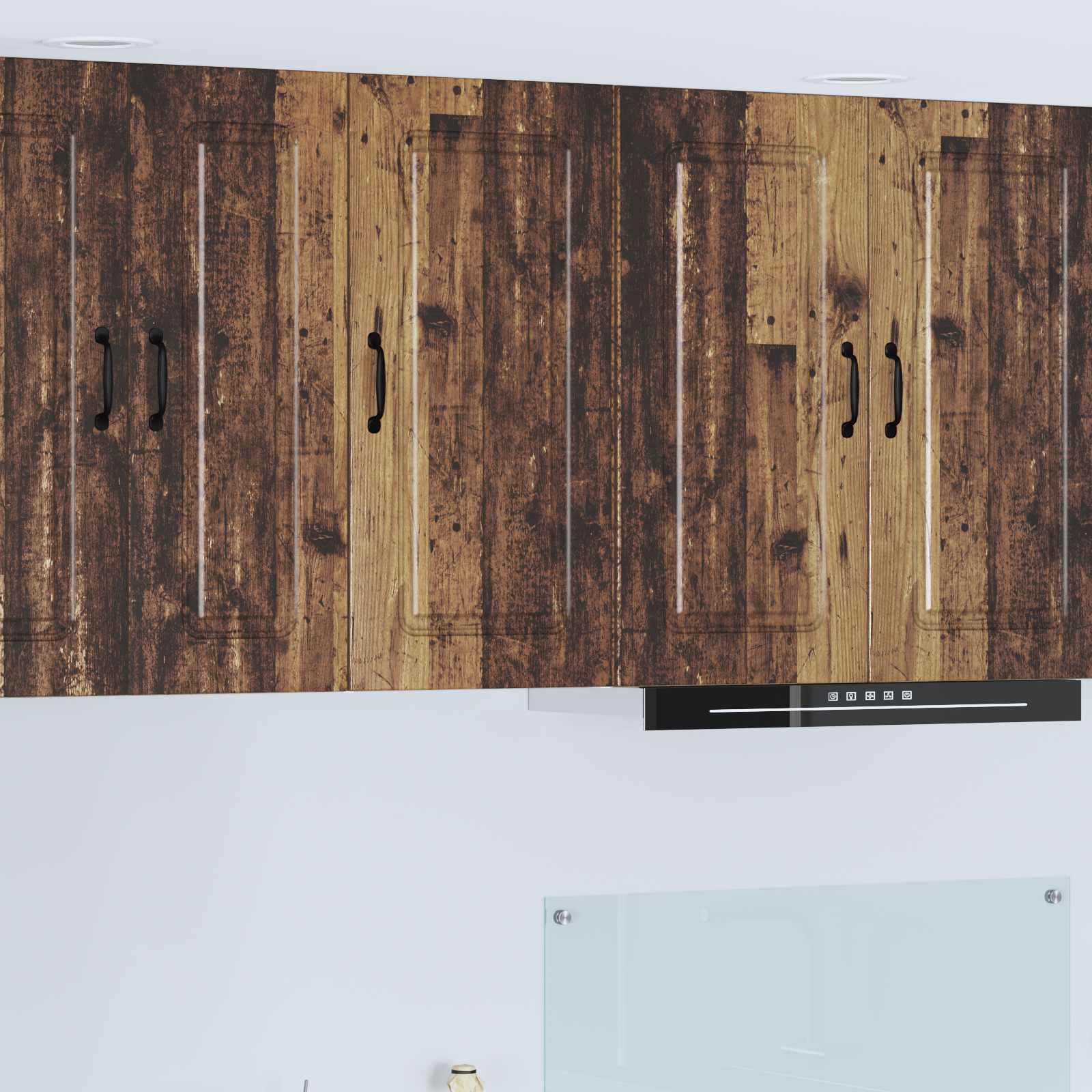 Mobile da cucina con lo scaffale-Armadio da cucina Legno vecchio 40 x 31 x 80 cm 707827