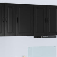 Mobile da cucina-Armadio da cucina Nero 50 x 31 x 80 cm Legno multistrato 615583