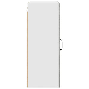 Mobile da cucina con lo scaffale-Armadio da cucina Grigio cemento 50 x 31 x 80 cm 239753