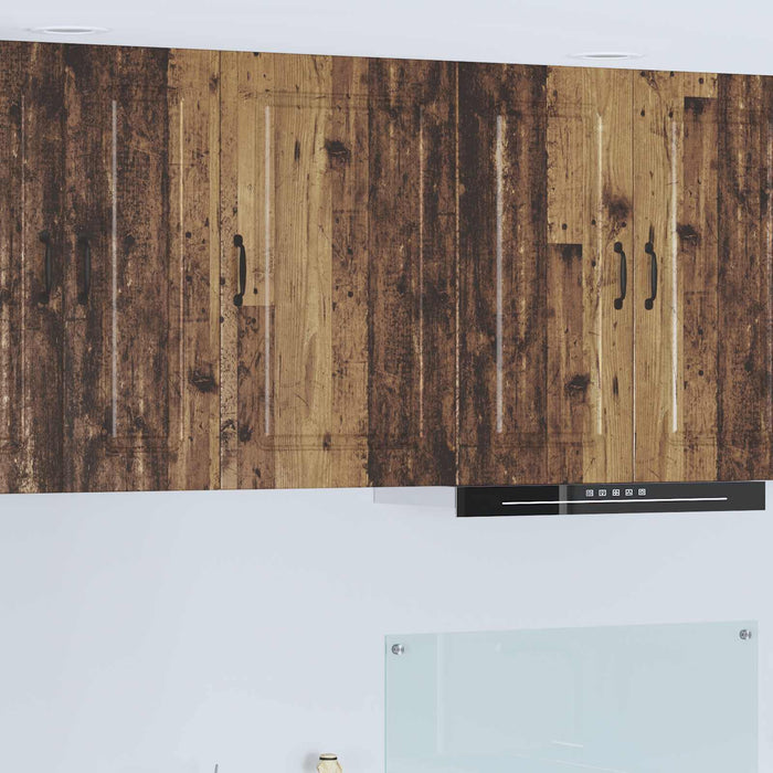 Mobile da cucina con lo scaffale Legno vecchio 50 x 31 x 80 cm 884692