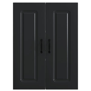 Mobile da cucina-Armadio da cucina Nero 60 x 31 x 80 cm Legno multistrato 790183