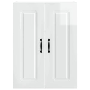 Mobile da cucina con lo scaffale Bianco Lucido 60 x 31 x 80 cm 884698