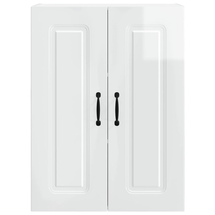 Mobile da cucina con lo scaffale Bianco Lucido 60 x 31 x 80 cm 884698