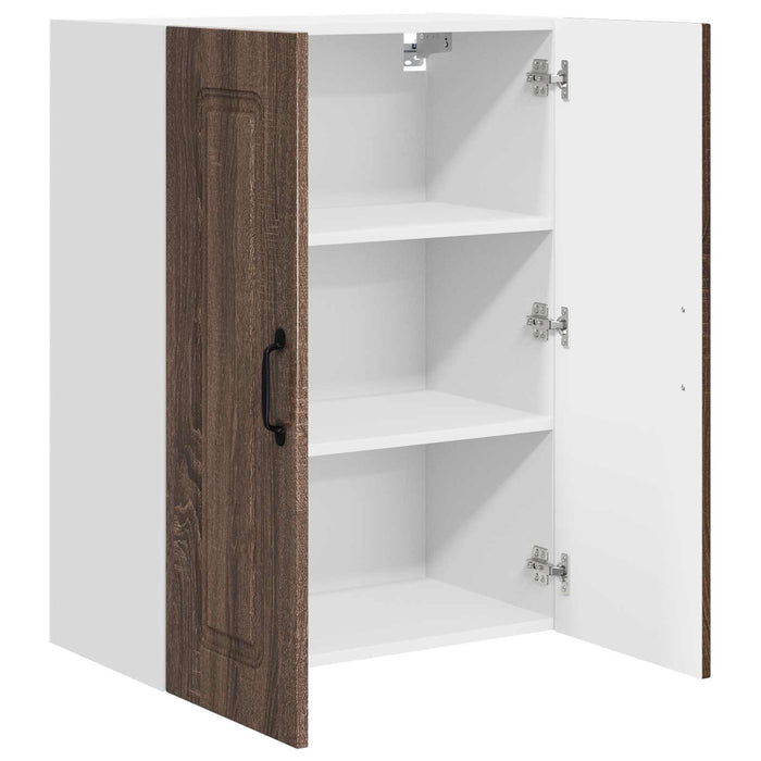 Mobile da cucina con lo scaffale Rovere Marrone 60 x 31 x 80 cm 884701