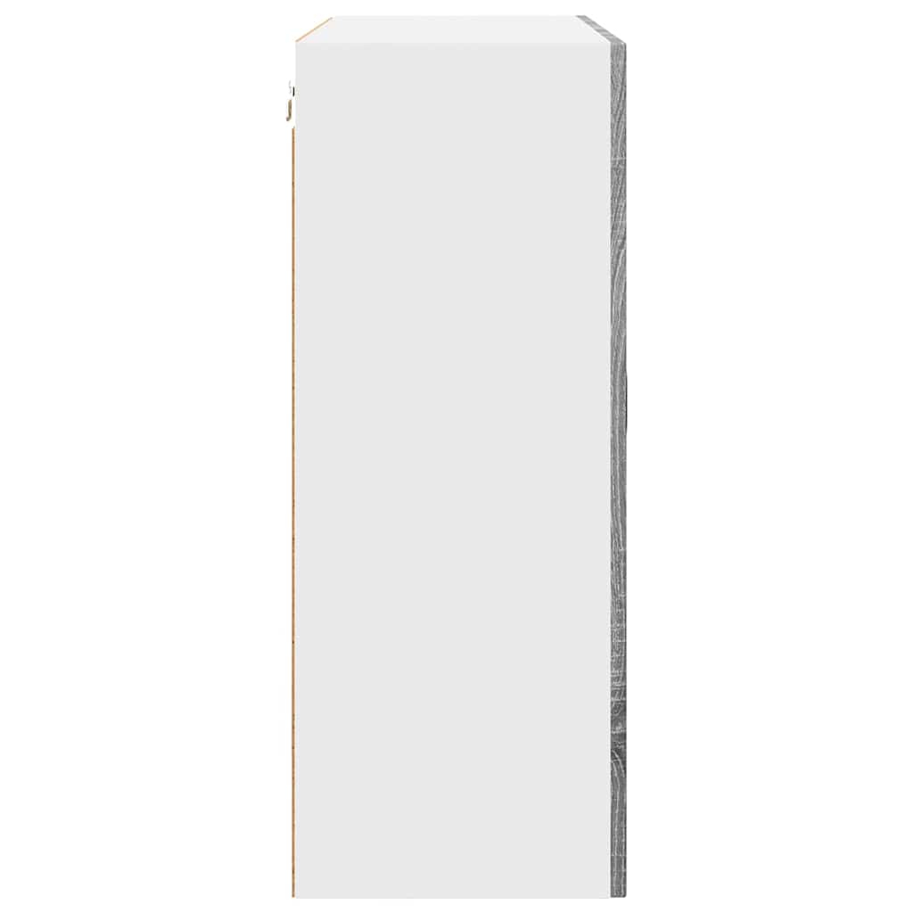 Mobile da cucina con lo scaffale-Armadio da cucina Grigio Sonoma 80 x 31 x 80 cm 304026