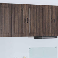 Mobile da cucina con lo scaffale Rovere Marrone 80 x 31 x 80 cm 884711