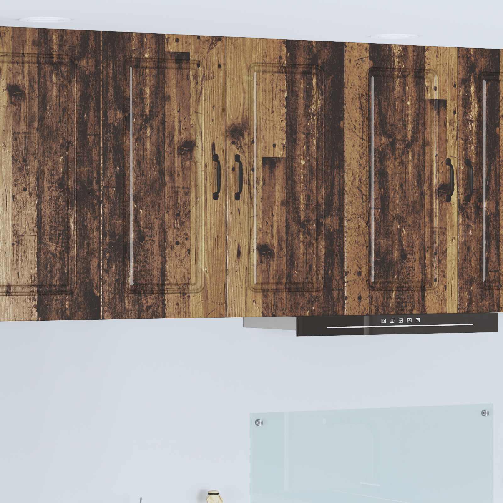 Mobile da cucina con lo scaffale-Armadio da cucina Legno vecchio 80 x 31 x 80 cm 304841