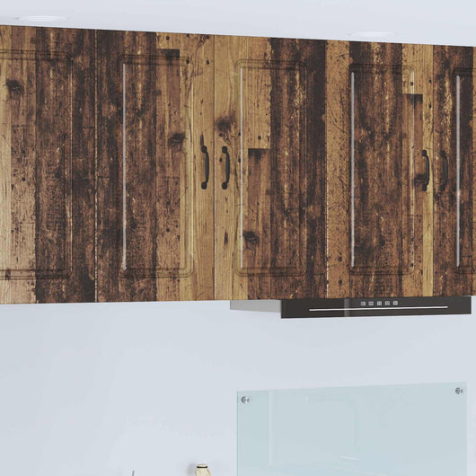 Mobile da cucina con lo scaffale-Armadio da cucina Legno vecchio 80 x 31 x 80 cm 304841