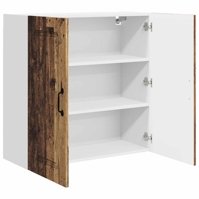 Mobile da cucina con lo scaffale-Armadio da cucina Legno vecchio 80 x 31 x 80 cm 304841