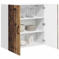 Mobile da cucina con lo scaffale-Armadio da cucina Legno vecchio 80 x 31 x 80 cm 304841
