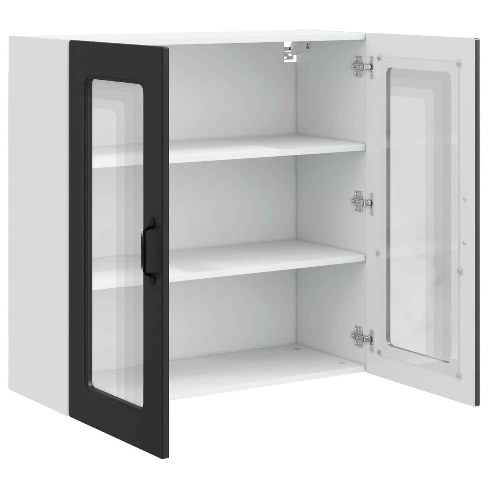 Mobile da cucina-Armadio da cucina Nero 80 x 31 x 80 cm Legno multistrato 200766