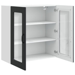 Mobile da cucina-Armadio da cucina Nero 80 x 31 x 80 cm Legno multistrato 200766