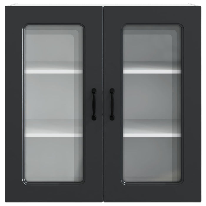 Mobile da cucina-Armadio da cucina Nero 80 x 31 x 80 cm Legno multistrato 200766