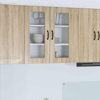 Mobile da cucina con lo scaffale-Armadio da cucina Rovere Sonoma 80 x 31 x 80 cm 807844