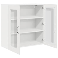 Mobile da cucina con lo scaffale-Armadio da cucina Bianco Lucido 80 x 31 x 80 cm 409316