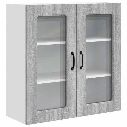 Mobile da cucina con lo scaffale-Armadio da cucina Grigio Sonoma 80 x 31 x 80 cm 450141