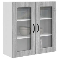 Mobile da cucina con lo scaffale-Armadio da cucina Grigio Sonoma 80 x 31 x 80 cm 450141