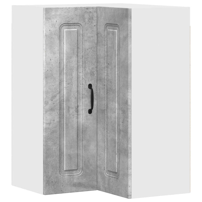 Mobile da cucina con lo scaffale-Armadio da cucina Grigio cemento 57 x 57 x 80 cm 610073