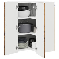 Mobile da cucina con lo scaffale-Armadio da cucina Legno vecchio 57 x 57 x 80 cm 507089