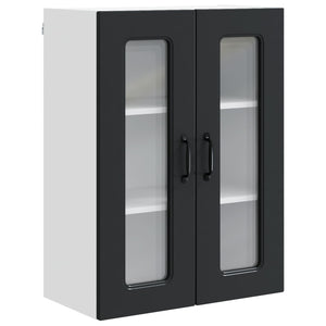 Mobile da cucina-Armadio da cucina Nero 60 x 31 x 80 cm Legno multistrato 607958