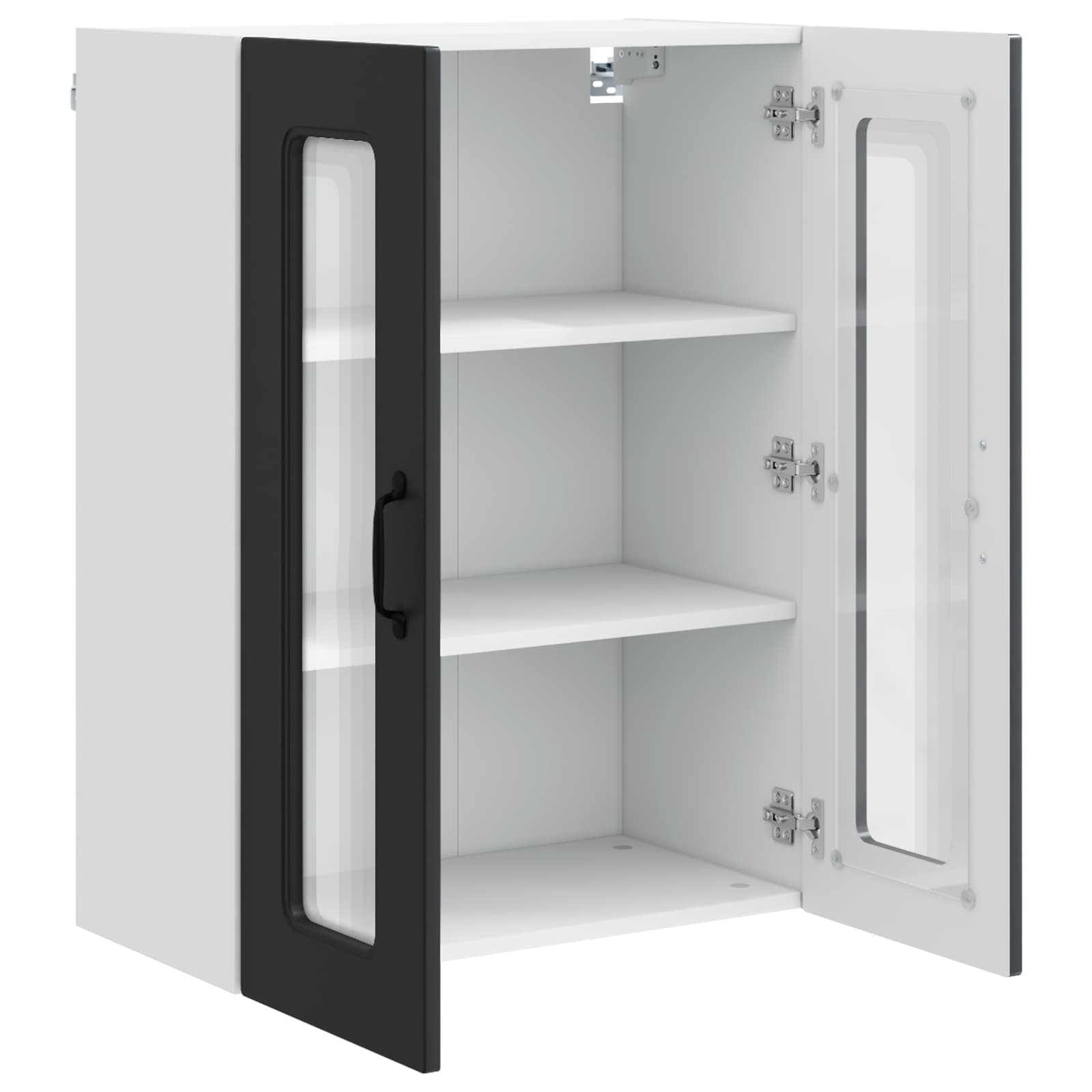 Mobile da cucina-Armadio da cucina Nero 60 x 31 x 80 cm Legno multistrato 607958