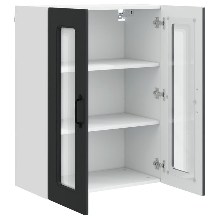 Mobile da cucina-Armadio da cucina Nero 60 x 31 x 80 cm Legno multistrato 607958