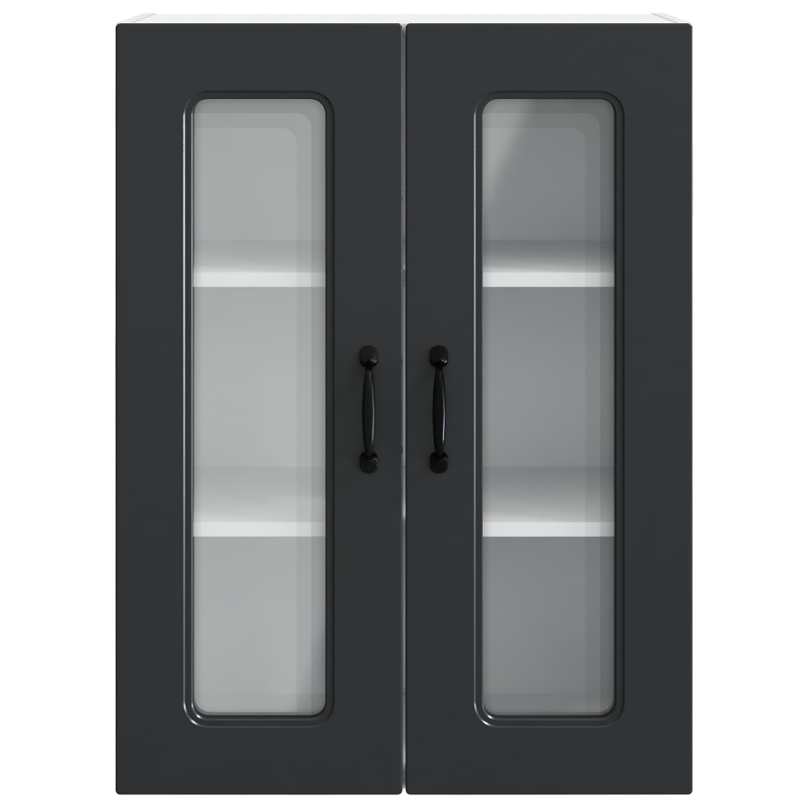 Mobile da cucina-Armadio da cucina Nero 60 x 31 x 80 cm Legno multistrato 607958